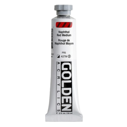 Heavy Body Acrylic 2oz Naphthol Red Medium