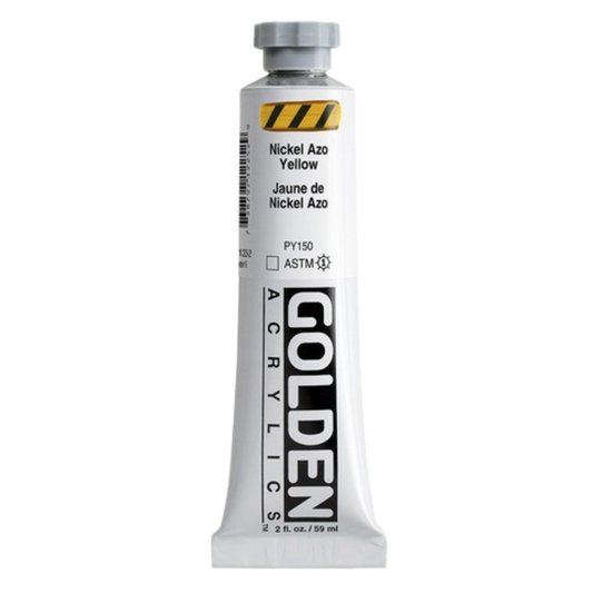 Heavy Body Acrylic 2oz Nickel Azo Yellow