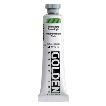 Heavy Body Acrylic 2oz Permanent Green Light