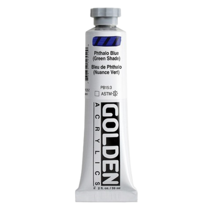 Heavy Body Acrylic 2oz Phthalo Blue Green Shade