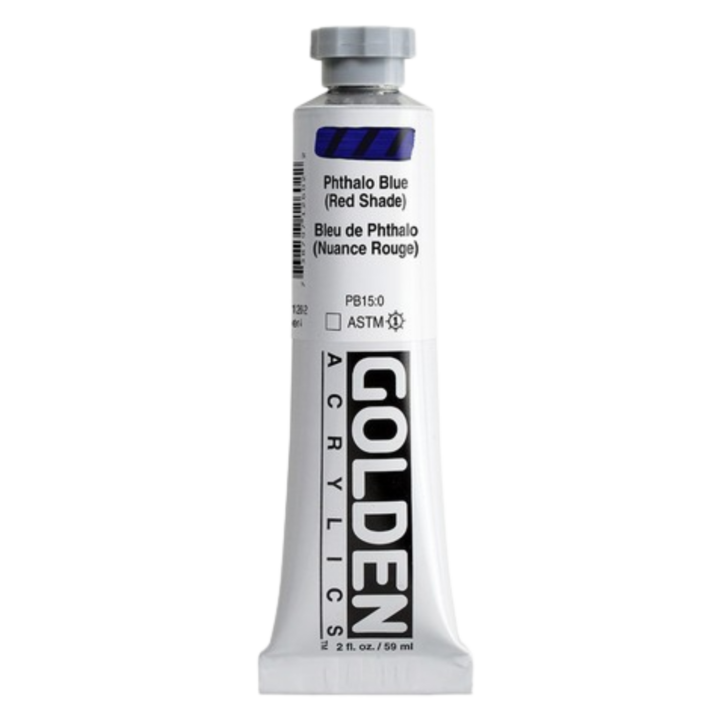 Heavy Body Acrylic 2oz Phthalo Blue Red Shade