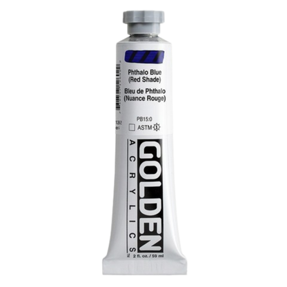 Heavy Body Acrylic 2oz Phthalo Blue Red Shade