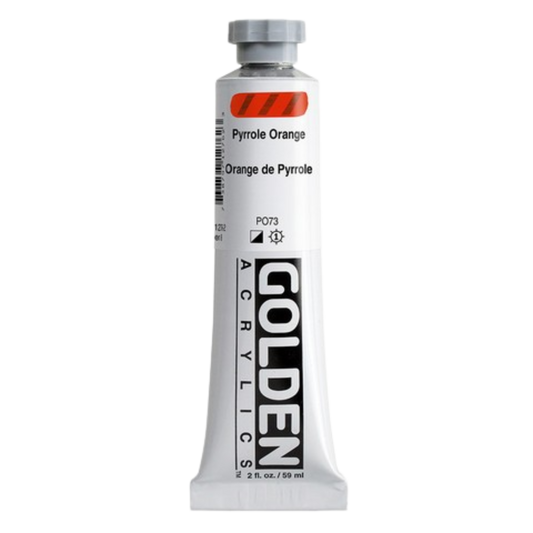 Heavy Body Acrylic 2oz Pyrrole Orange