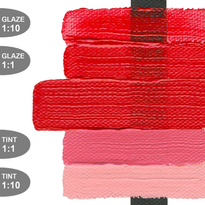 Heavy Body Acrylic 2oz Pyrrole Red