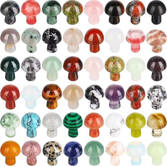 Gemstone Mini Mushroom Crystal