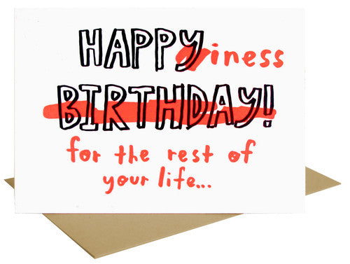 Birthday Happiness Greeting Card