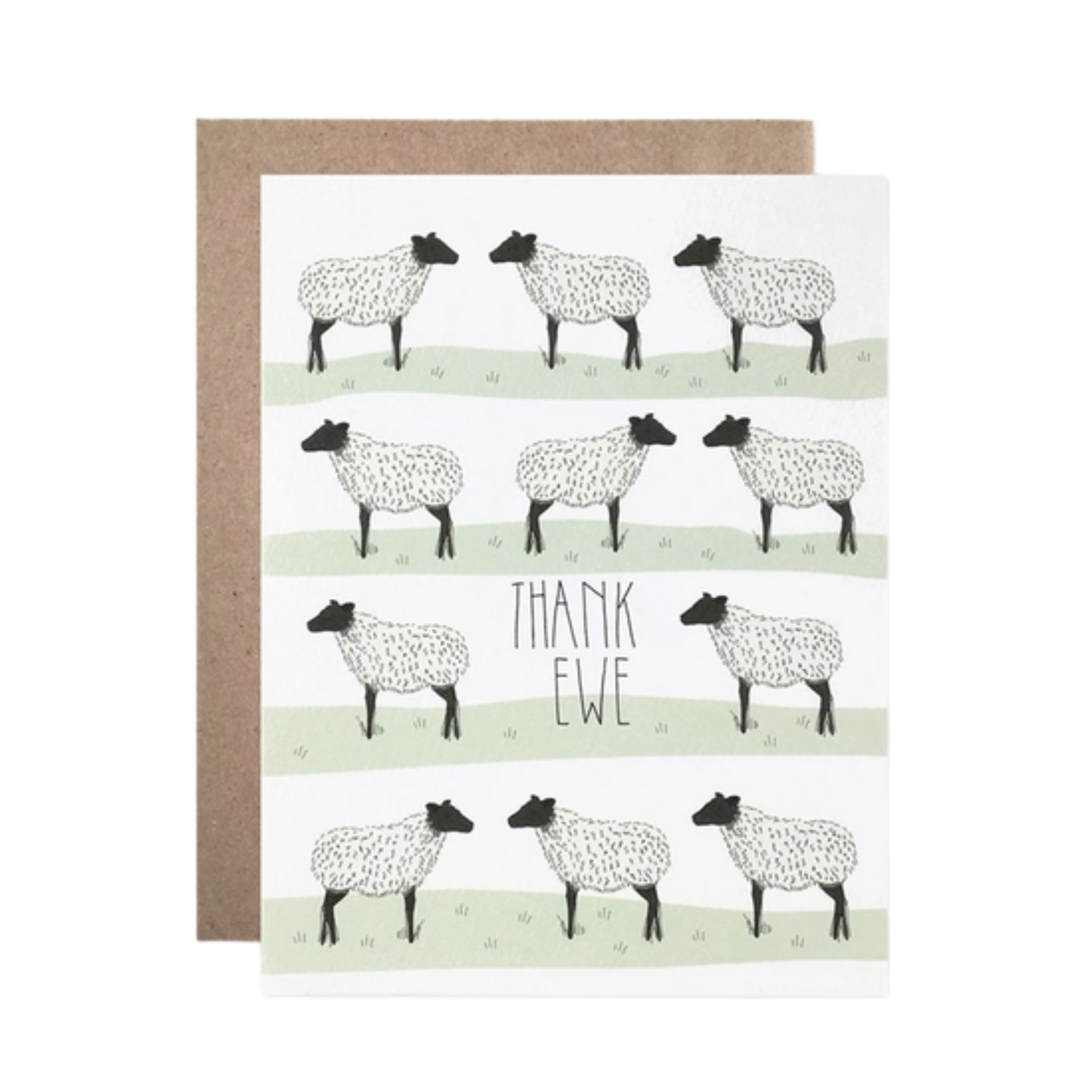 Thank You Ewe Card