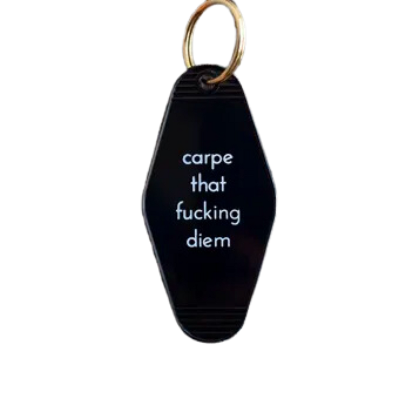 Carpe That Fucking Diem Keytag