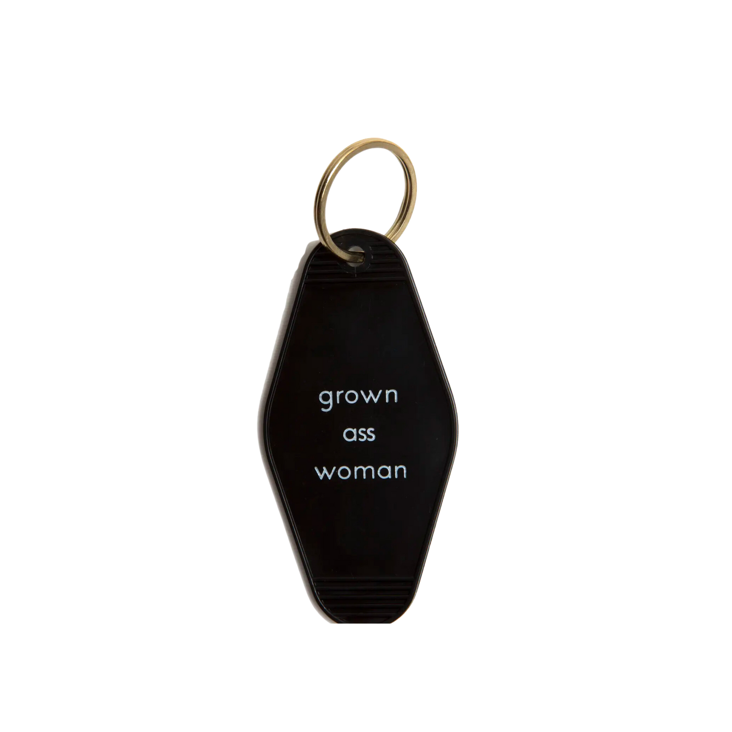 Grown Ass Woman Motel Key Tag
