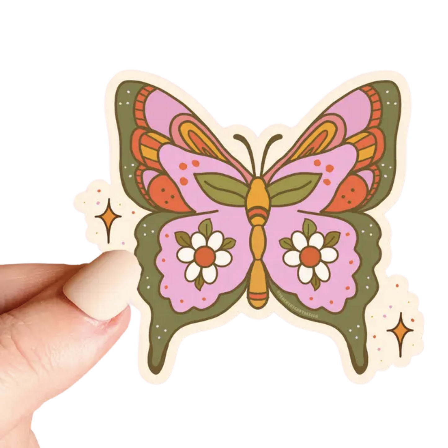 Sparkle Butterfly Sticker