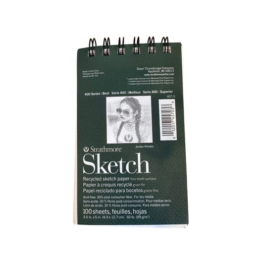 Recycled Sketch Strathmore Pad 3.5"x5"