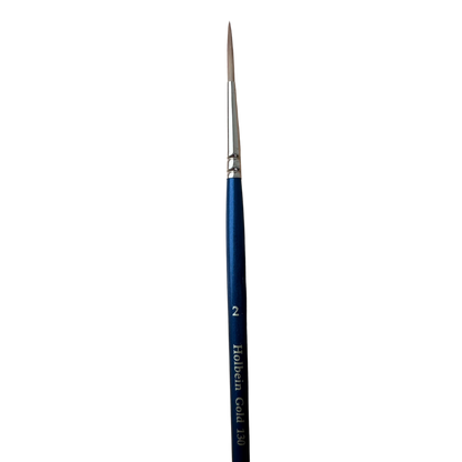 Holbein Gold Round Brush