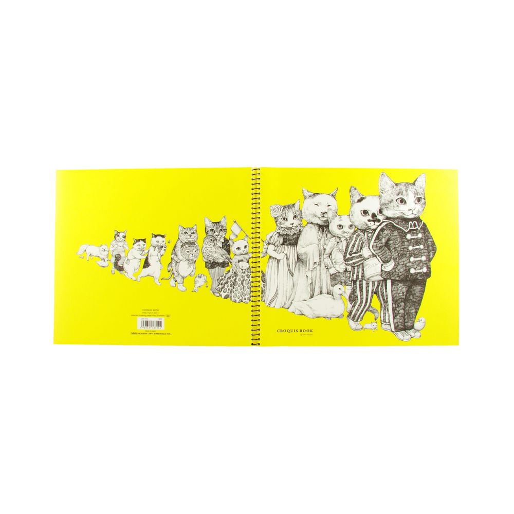 Croquis Yuko Higuchi  "Cats on Parade" Sketchbook