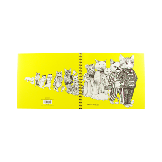 Croquis Yuko Higuchi  "Cats on Parade" Sketchbook
