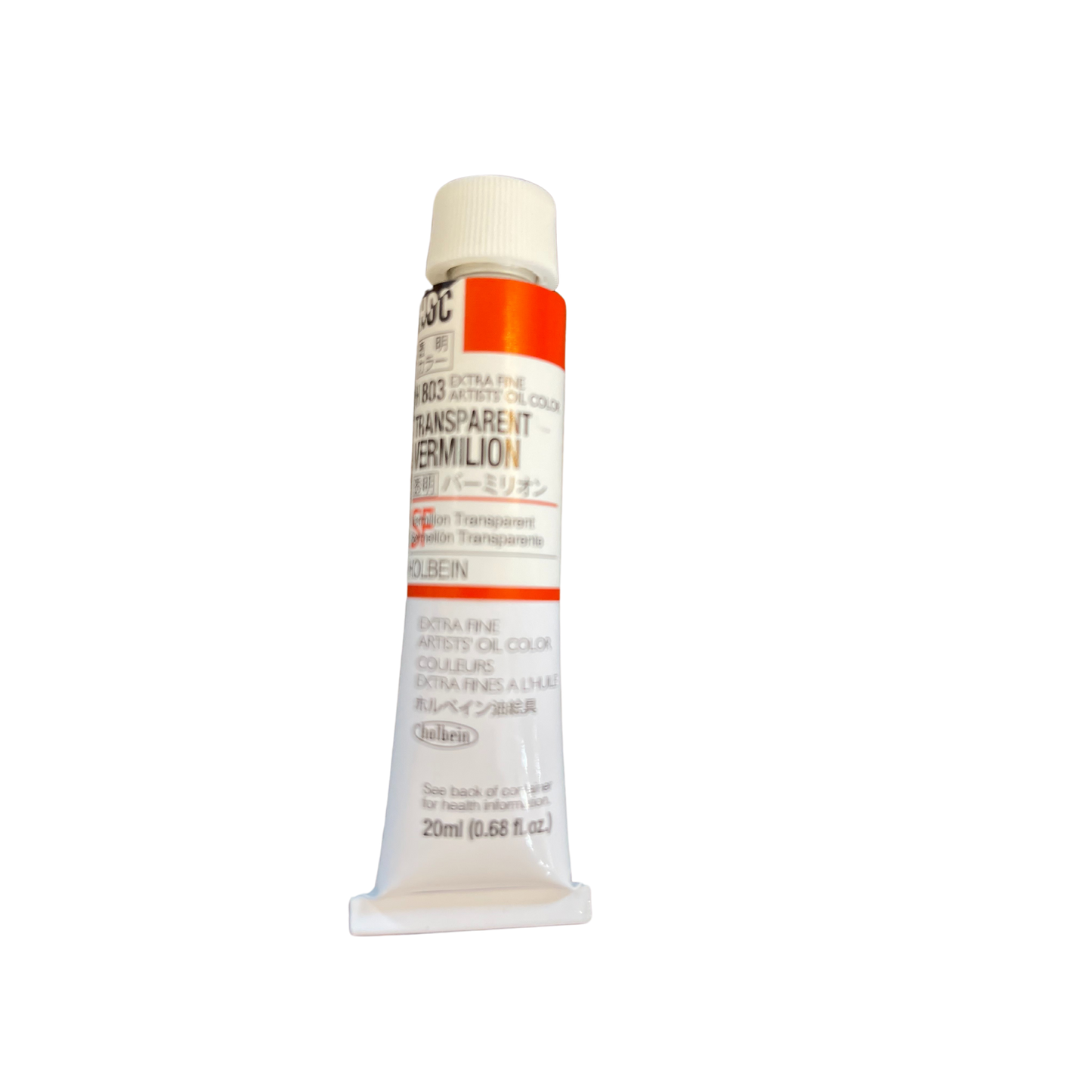 Transparent Holbein Artist Oil Color 20ML