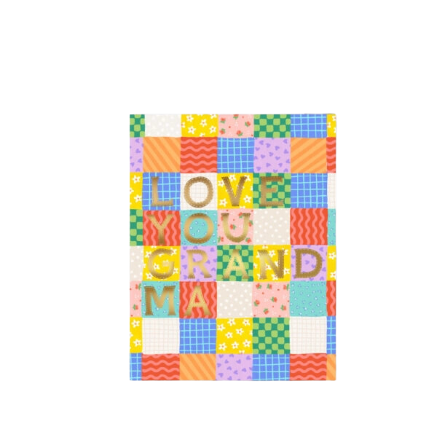 Grandma Patchwork Card