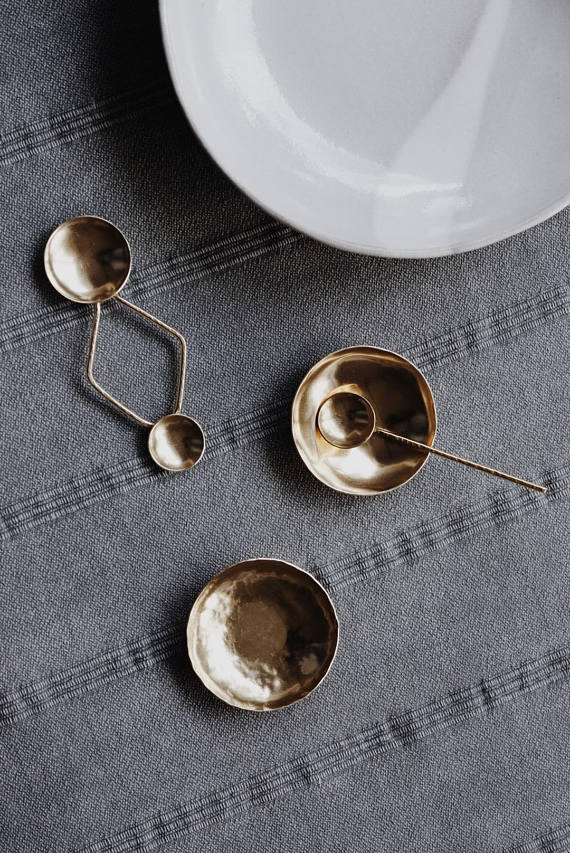 Brass Salt Cellar/ Ring Dish