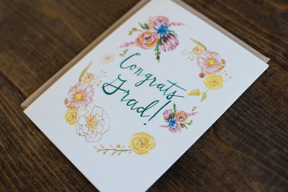 Congrats Grad Greeting Card