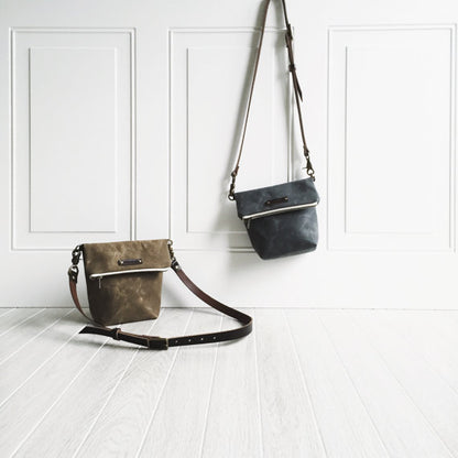 Waxed Canvas Field Satchel