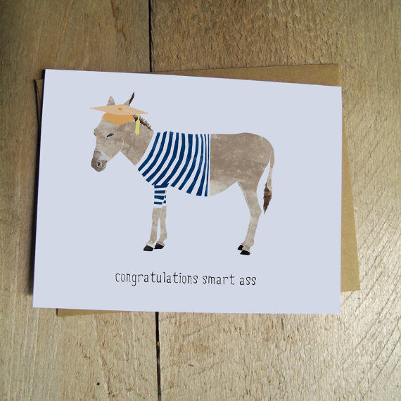 Congratulations Smart Ass Card