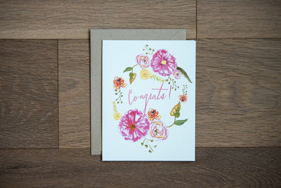 Congrats Greeting Card