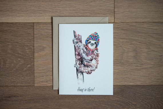 Hang in There Greeting Card