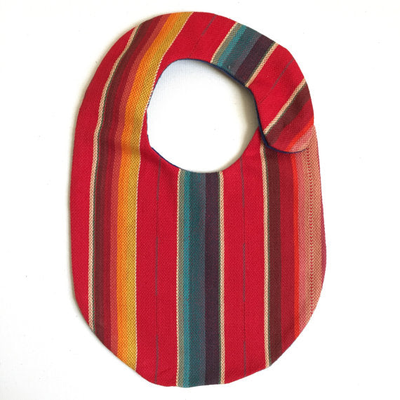 Baby Bib Mexican Cambaya Serape Assorted Colors