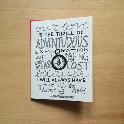Adventure Exploration Card