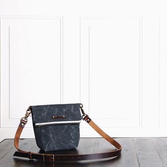 Waxed Canvas Field Satchel