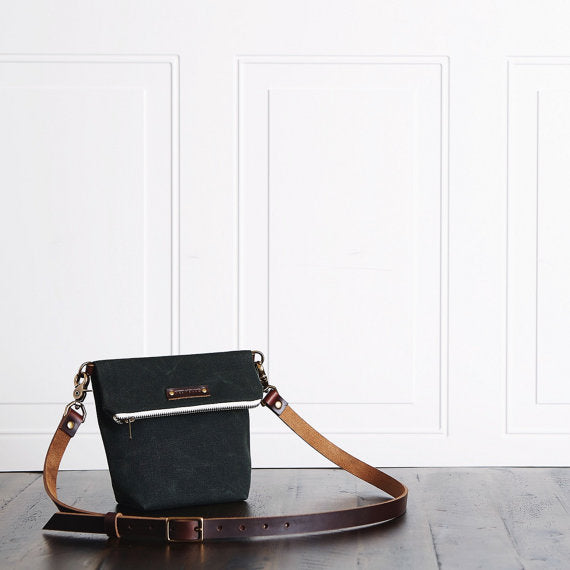 Waxed Canvas Field Satchel