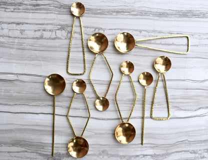 Deluxe Brass Salt Spoon