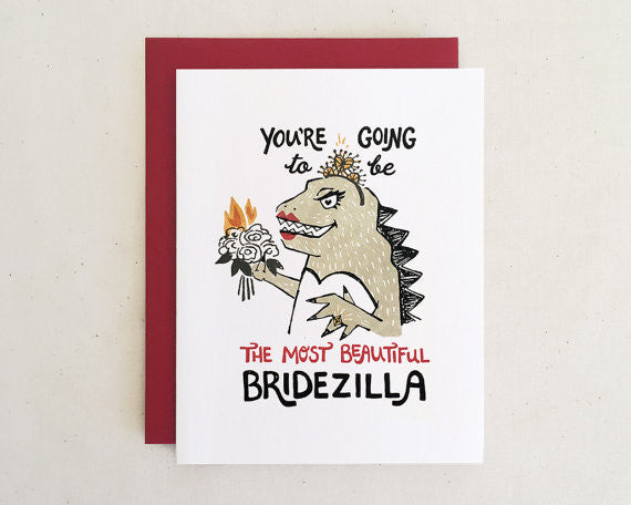 Beautiful Bridezilla Card – Daydream Art Supply