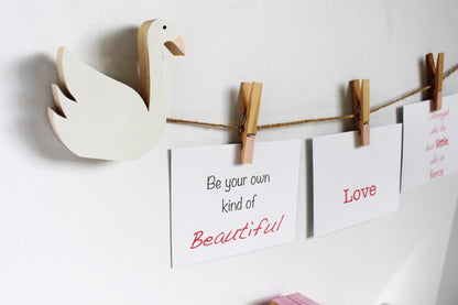 Swan Art Display