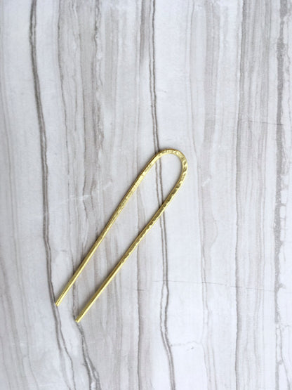 Hali  Brass Bun Pin