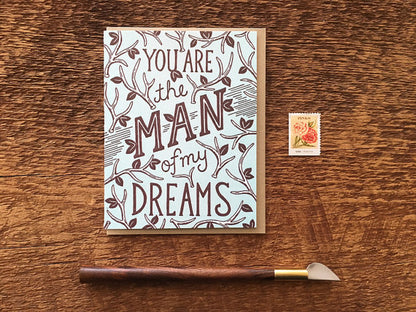Man of my Dreams Greeting Card