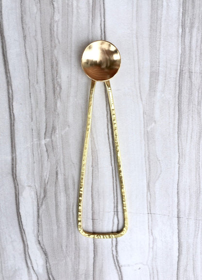 Deluxe Brass Mini Salt Spoon