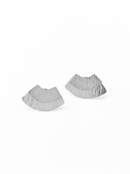 Syma Studs Ear Jacket// Brass Earrings