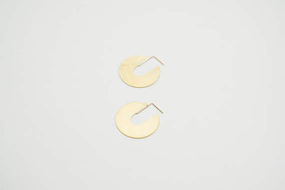 Lunetta Brass Earrings