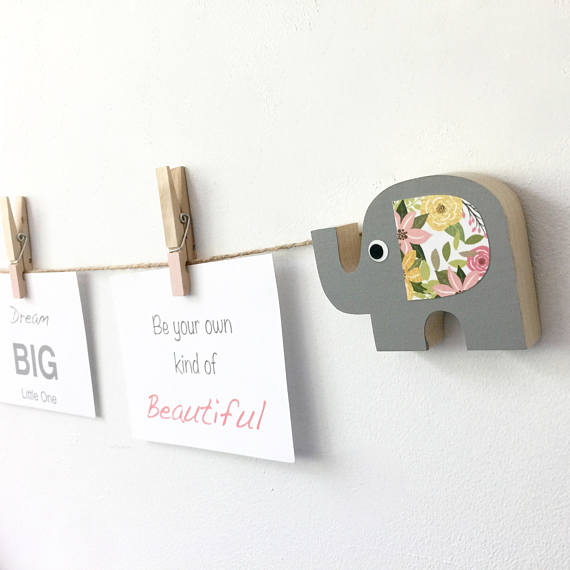 Elephant Art Display