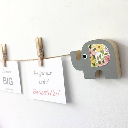Elephant Art Display