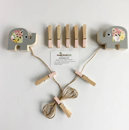 Elephant Art Display