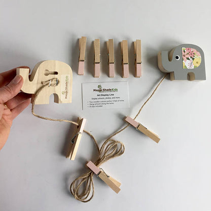 Elephant Art Display