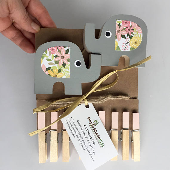 Elephant Art Display