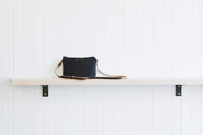Waxed Canvas Mini Crossbody Bag