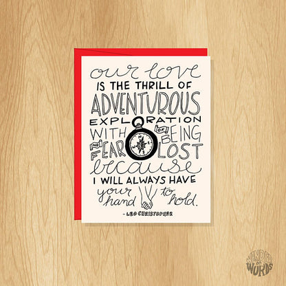 Adventure Exploration Card