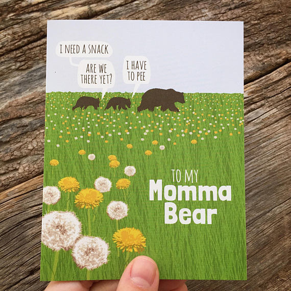 Momma Bear Dandelions