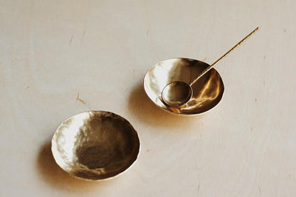 Brass Salt Cellar/ Ring Dish