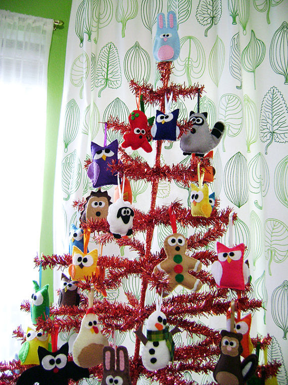 Bear Felt Ornament // By Red Marionette