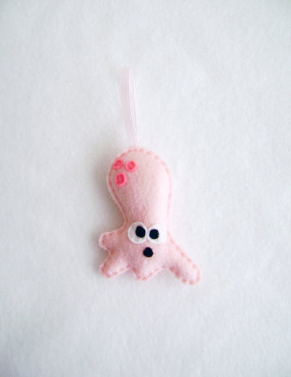 Octopus Felt Ornament // By Red Marionette