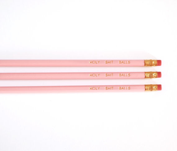 Holy Shit Balls Pencil Set